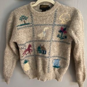 Vintage Eddie Bauer wool sweater